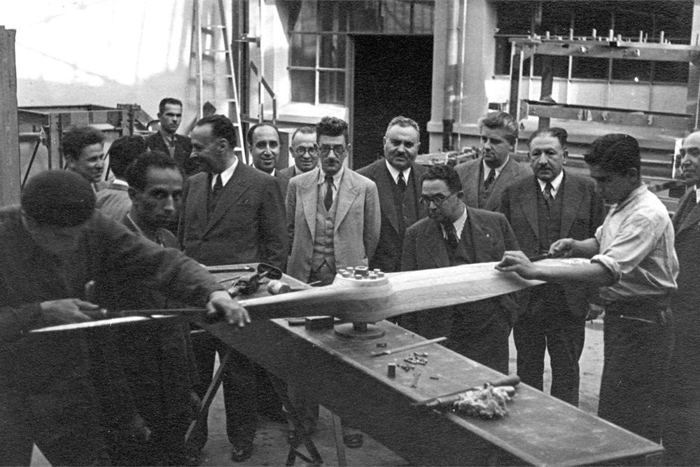 Nu.D uçak üretimi ve atölye çalışmaları arşiv görüntüsü